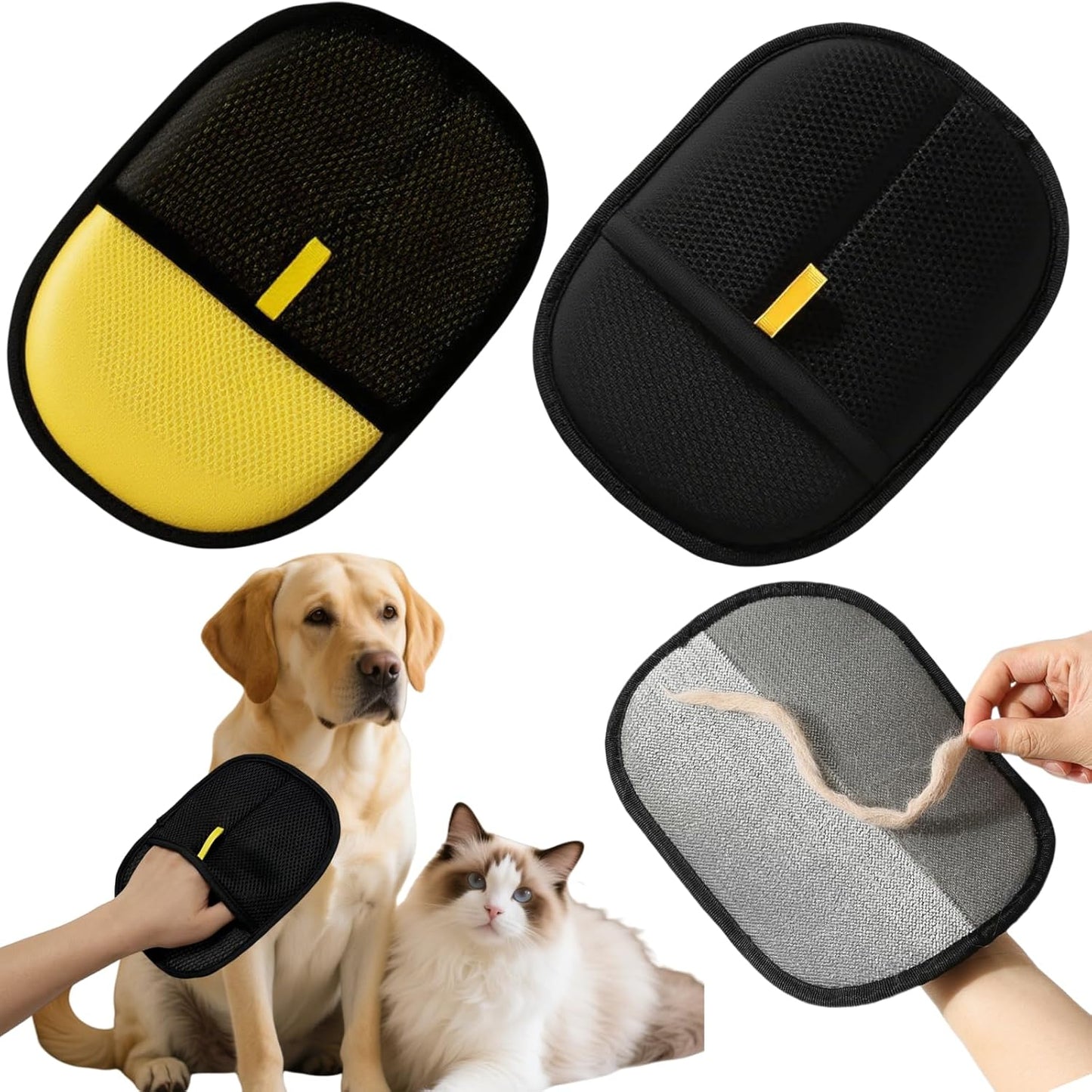 Pet Hair Magic Removal Gloves TM