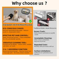Pet Hair Magic Removal Gloves TM